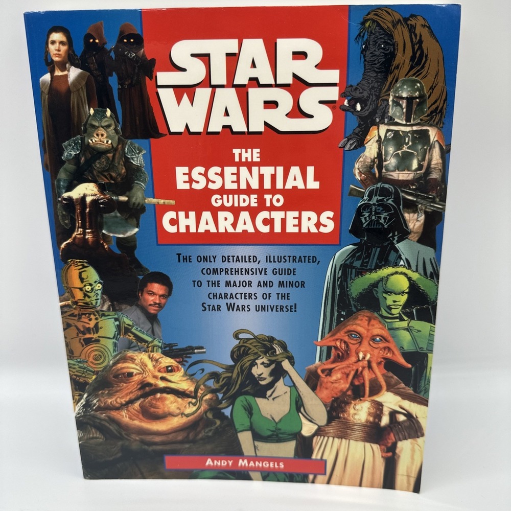 1995 Star Wars Essential Guide to Characters 1st Edition LucasBooks Paperback